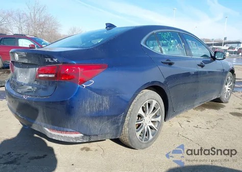 2016 Acura Tlx из США, поврежденный, VIN 19UUB1F36GA003249